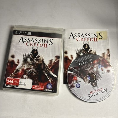 Assassin's Creed II (Sony PlayStation 3, 2009) PS3 Manual