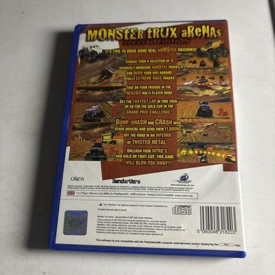 Monster Trux Arenas Special Edition Sony Playstation 2 PS2 PAL Manual