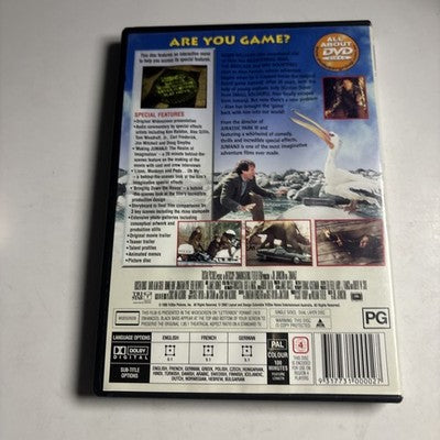 Jumanji (DVD, 1995) Robin Williams Region 4 NEW
