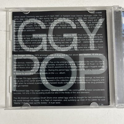 Iggy Pop – Pop Music (CD, 1996) Australia 74321 415032