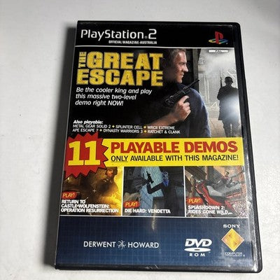 Official PS2 PlayStation 2 Magazine Australia 11 Playable Demos Ops2m Demo37 PAL