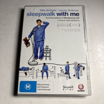 Sleepwalk with Me (DVD, 2012) Carol Kane, Jessi Klein, Emily Meade, Region 4