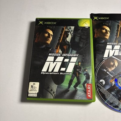 Mission: Impossible - Operation Surma (Microsoft Xbox, 2003 PAL) Manual Included