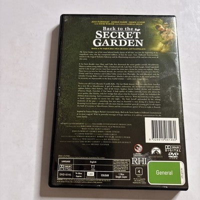Back to the Secret Garden (DVD, 2001) George Baker, Joan Plowright, Region 4