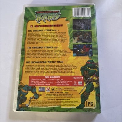 Teenage Mutant Ninja Turtles - The Shredder Strikes : Vol 4 (DVD 2003) Region 4