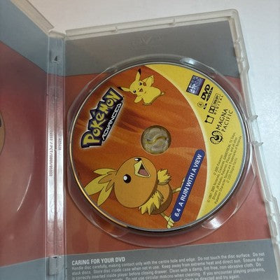 Pokemon Advanced - Ruin with a View : Vol 6 : Part 4 (DVD) Region 4