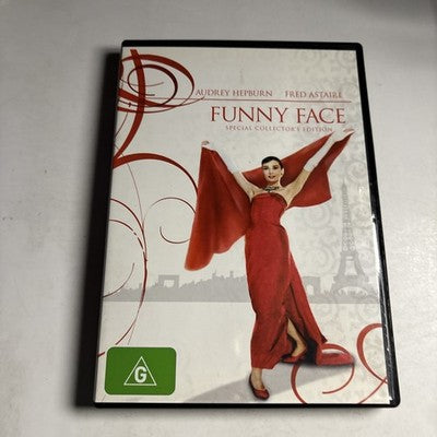 Funny Face (DVD, 1957) Audrey Hepburn, Fred Astaire Region 4 NEW
