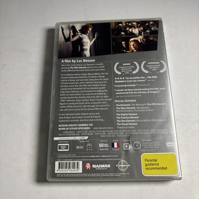 The Fifth Element (DVD, 1997) Bruce Willis Region 4