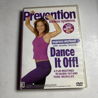 Prevention Fitness Express Workout Dance It Off DVD All Regions