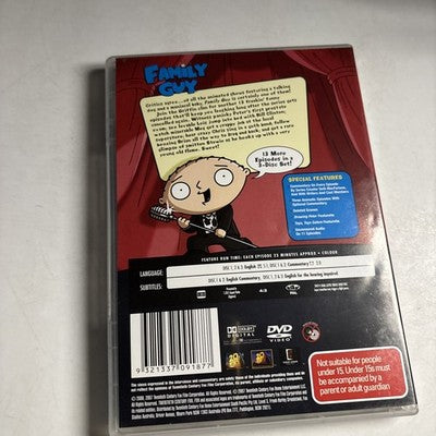 Family Guy : Season 6 (DVD, 2007) Region 4