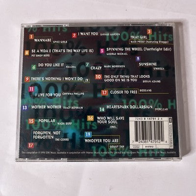 Various – 100% Hits Volume 21 (CD, 1996) Australia 8147912