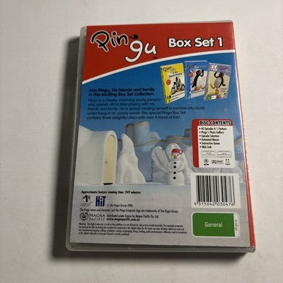 Pingu : Boxset 1 (DVD, 2004) Region 4
