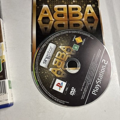 Singstar ABBA PS2 Playstation 2 PAL Complete With Manual