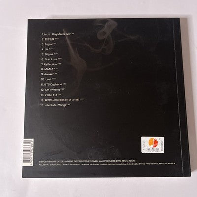 BTS – Wings (CD, 2016) South Korea L200001295