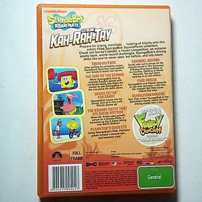 Spongebob Squarepants - Extreme Kah-Rah-Tay (DVD, 2013) Region 4