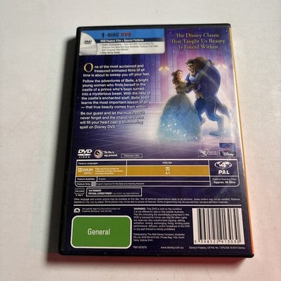 Beauty and the Beast | Disney Classics (DVD, 1991) Region 4