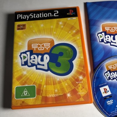EYETOY PLAY 3 Playstation 2 PS2 Complete PAL Game