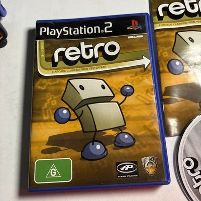 Retro Sony Playstation 2 PS2 Manual PAL