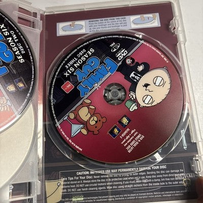 Family Guy : Season 6 (DVD, 2007) Region 4