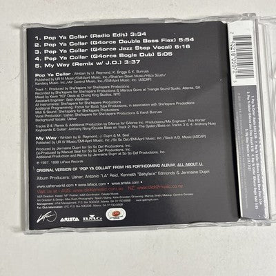 Usher – Pop Ya Collar (CD, 2001) Australia 74321 80507 2