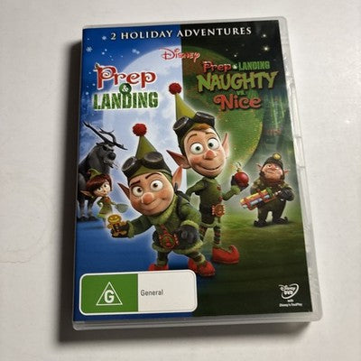 Prep & Landing / Naughty Vs. Nice (DVD, 2013) Region 4