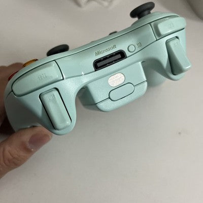 Genuine Microsoft XBOX 360 Controller Light Blue Rare Colour X801769-031
