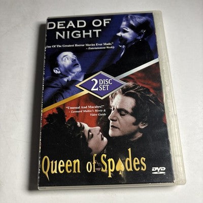 Dead of Night / The Queen of Spades (DVD, 1949) Michael Redgrave, Region 1