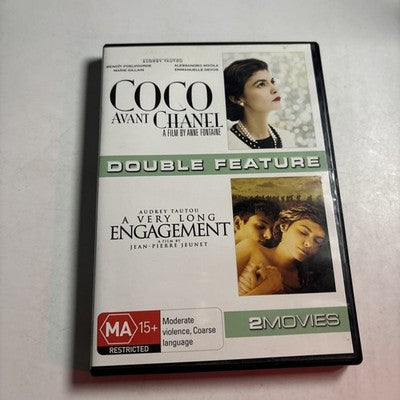 Coco Avant Chanel / A Very Long Engagement DVD Region 4 NEW Audrey Tautou
