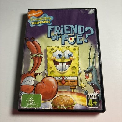 Spongebob Squarepants - Friend or Foe? (DVD, 2003) Region 4