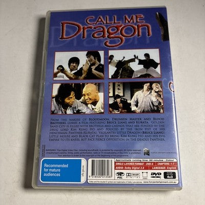 Call Me Dragon (DVD, 1978) Bruce Liang, Kurata Region 4