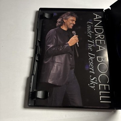 Andrea Bocelli - Under the Desert Sky (DVD, 2006) All Regions