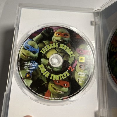 Teenage Mutant Ninja Turtles 2 & 3 (DVD, 2-Disc) Region 4