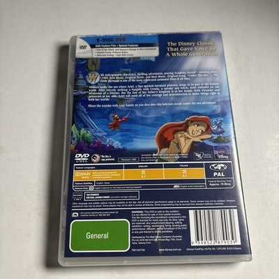 The Little Mermaid (DVD, 1989) Disney Region 4