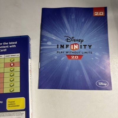 Disney Infinity 2.0 Game PS4 PlayStation 4 Complete With Manual