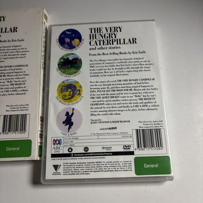 The Very Hungry Caterpillar and Other Stories (DVD, 1993) Region 4