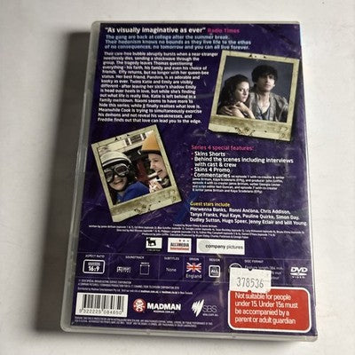 Skins : Series 4 UK (DVD, 2009) All Regions