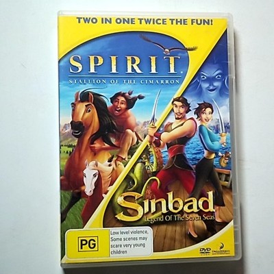 Spirit Stallion of the Cimarron / Sinbad - Legend of the Seven Seas DVD Region 4
