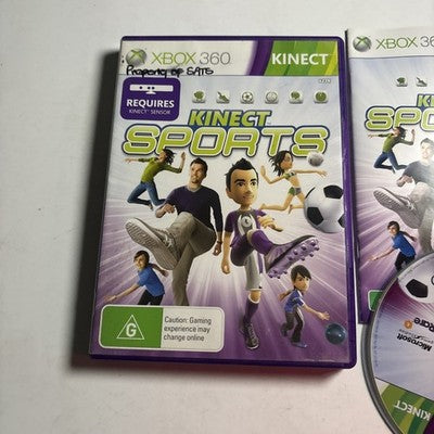 Kinect Sports Xbox 360 Manual PAL