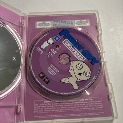 Family Guy - Uncovered (DVD, 2005) Region 4