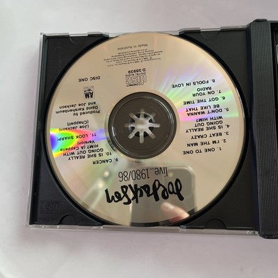 Joe Jackson – Live 1980/86 (CD, 1988, 2-Disc) Europe 396706-2