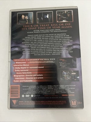 Halloween H20: 20 Years Later (DVD, 1998) Jamie Lee Curtis Region 4 NEW
