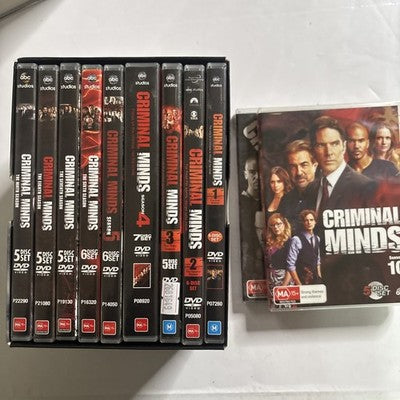 Criminal Minds - Season 1-11 (DVD, 66-Disc) Region 4