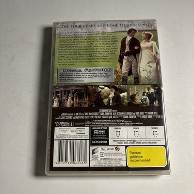 Sense and Sensibility (Deluxe Edition, DVD, 1995) Kate Winslet, Region 4
