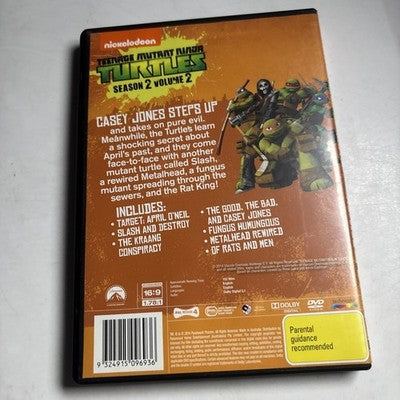 Teenage Mutant Turtles Old Friends New Enemies Series 2 Vol 2 DVD Region 4