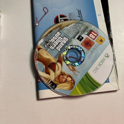 Grand Theft Auto V (Microsoft Xbox 360, 2013) Manual Map PAL