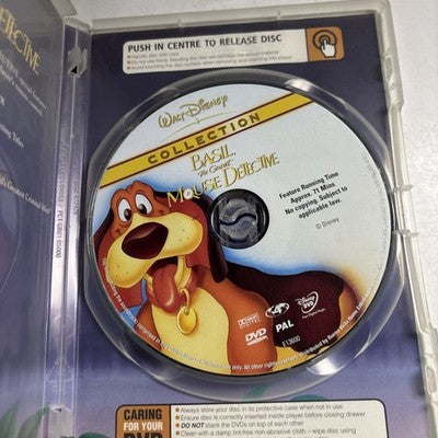 Basil - The Great Mouse Detective (DVD, 1986) Disney Region 4