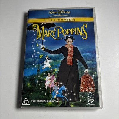 Mary Poppins (DVD, 1964) Dick Van Dyke, Julie Andrews Disney Region 4