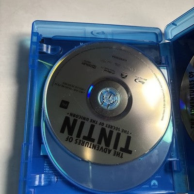 The Adventures of Tintin - Secret of the Unicorn 3D (Bluray 3D + DVD, 2011)
