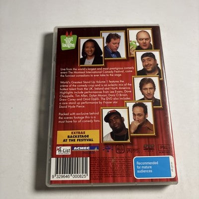 World's Greatest Stand Up : Vol 1 (DVD) Dave Chappelle, Dylan Moran All Regions