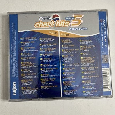 Various – Pepsi Chart Hits Volume 5 (CD, 2002, 2-Disc) Australia RTV0010